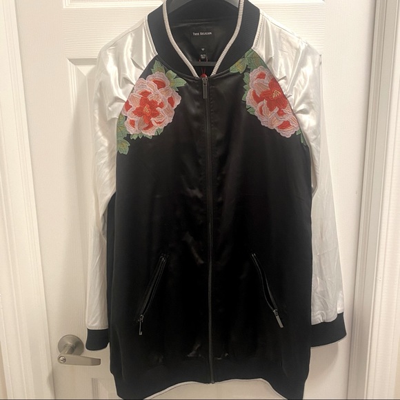 ❣️BNWT❣️True Religion baseball jacket - Picture 1 of 4